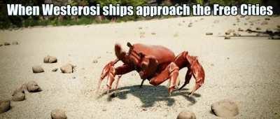 When Westerosi ships approach