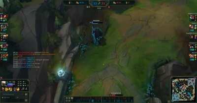 Close battle but put Pantheon's ult to use