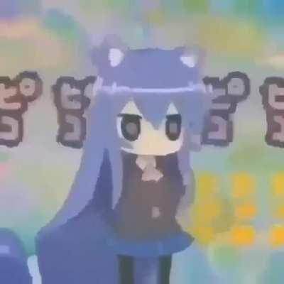 I think loli is saying hello