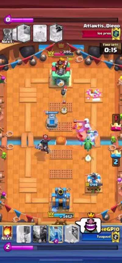 Creative tombstone placement stops the game from going into overtime