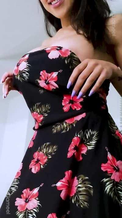 Would you like to lick my nipples?