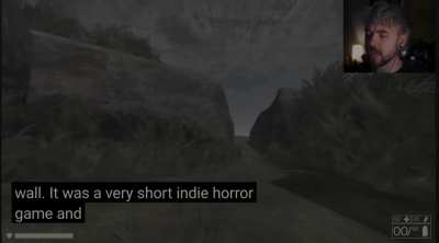 Does anyone know what game he's talking about? Does he ever made a video on it?