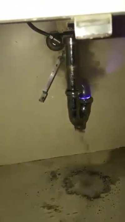 Careful, the water is spicy.