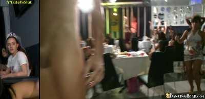 Remove that f*cking hand, Miss, you're blocking the cum!