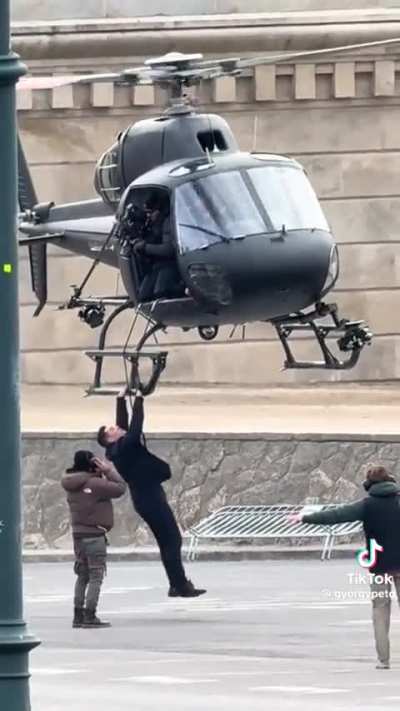 John Cena recently filming for Matchbox in Budapest, Hungary