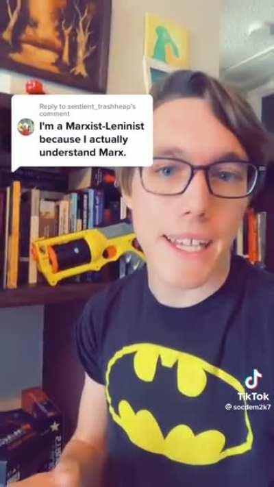 so you believe in the necessary violent overthrow of capitalism?!? 🤓