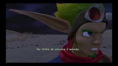 Ho finito di salvare il mondo