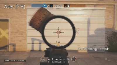 A quick comparison between the M762's recoil before and after the nerf. (Both with Flashhider and Angled grip, as this is what I always used)