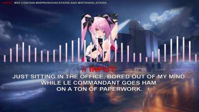 [AI-generated] This is an interpretation of how La Galissonnière would sound like in-game if she had an English VA (Synthesized with ElevenLabs.ai)