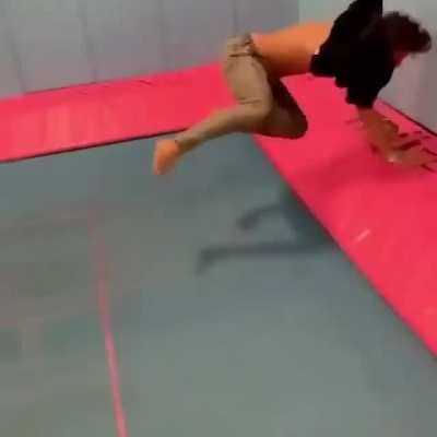 He's actually flexible.