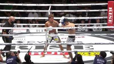 Yusaku Ishizuki drops Ken Sakura