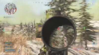 Triple Kill Collateral Moving Vehicle 278m Snipe. One Bullet, three kills.