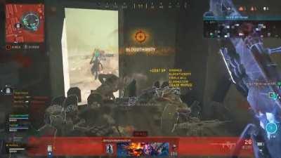 Nice play to secure the dub!