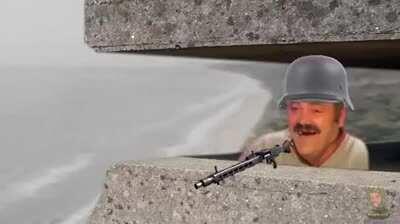 D-day for german be like