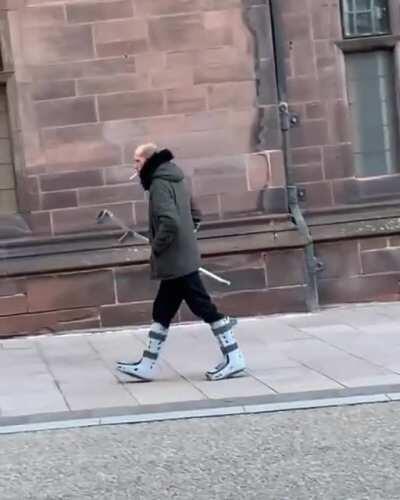 Haris Poteris ir netikras bomžas