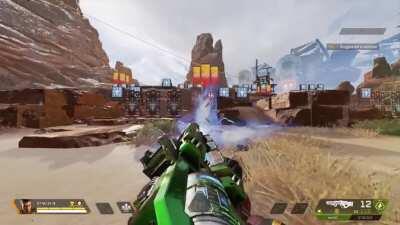 Crouching with Bangalore smoke increases your hip fire accuracy (works with all guns)