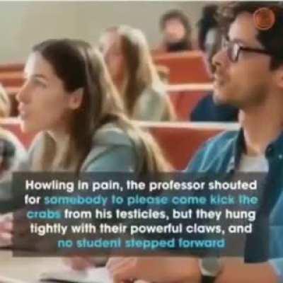 True story😢 I was the crab