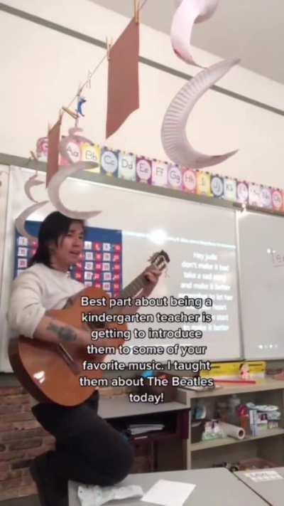 I would not be a good music teacher.