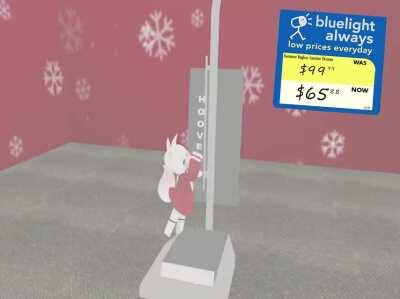 With a little Kon magic VRChat Kmart is having the Greatest Hoover Sale Ever!