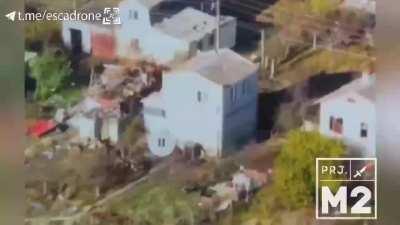 Successful use of a new FPV drone with 4 kilograms of happiness in Kherson