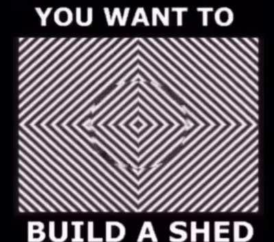 You want to build a shed