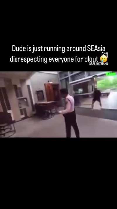 Dear people from SEA, stop being so cordial with idiots like this