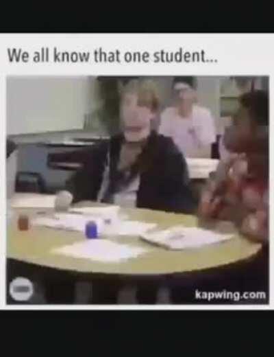 That one guy in art class