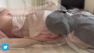 I don't wish anyone to be trapped in my bed sheets🤭😈