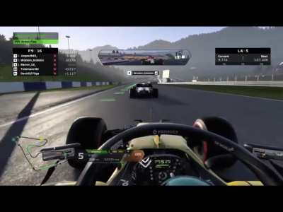 Was it my fault or the guy in front of me