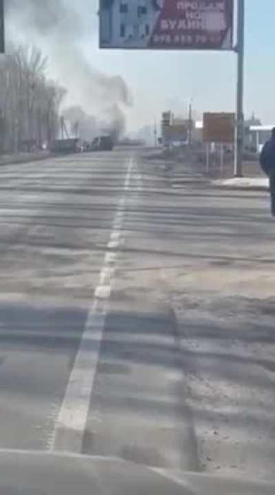 The video my friend send me from ukraine.