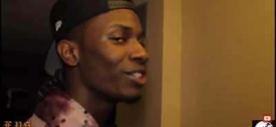 Melly was off it.😂 look at his eyes RIP🙏🏾