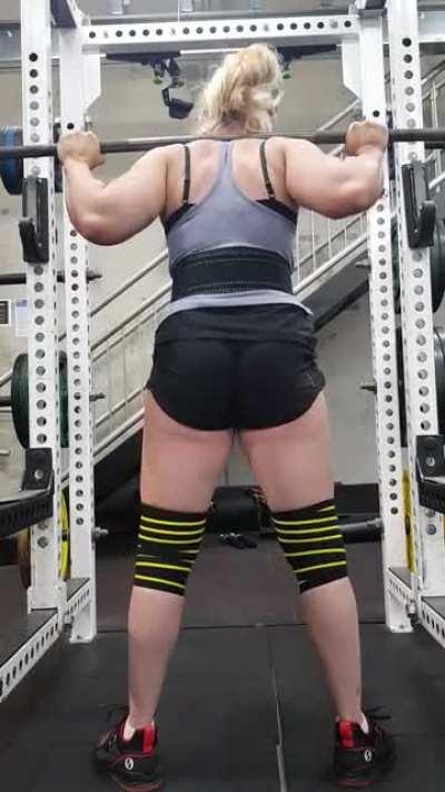 115kg squats today in preparation for my powerlifting comp next month