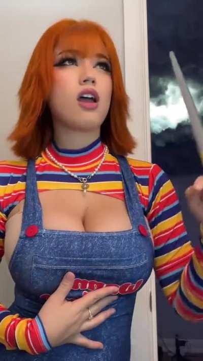 Chucky cosplay by me, Sofia Gomez