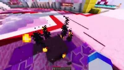 Minecraft Parkour but Blocks will Generate Automatically
