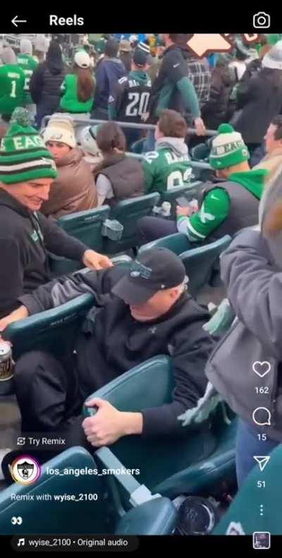 old dude can’t take what he dishes out