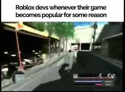 roblox devs for some reason