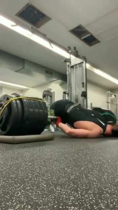 Over estimating his strength