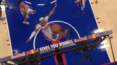 [Highlight] Joel Embiid scores 29 points in the third quarter on 100% shooting