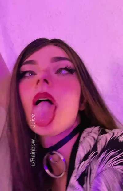 Daddy filmed me after deep throating 👅