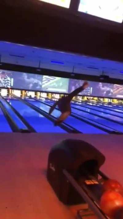 Breaking the ceiling and nearly dying because he wanted to make a 