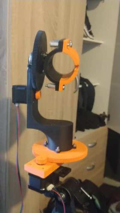 Its long from Finished. But here is my arduino controlled telescope mount