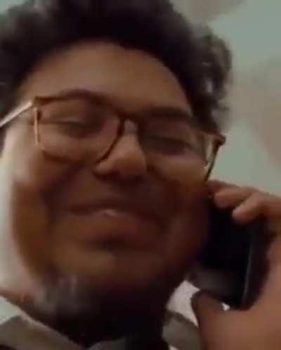 He really wanted to smash