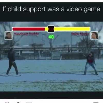 Baby mama should’ve hit him with the first round draft pic son