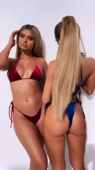 Sofia Jamora & Sierra Skye