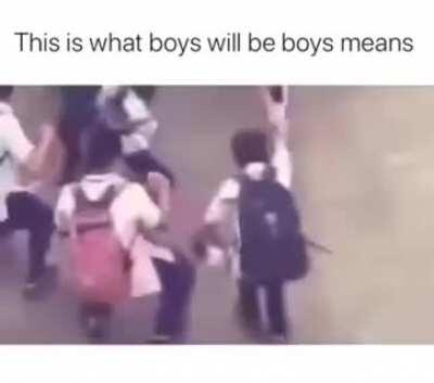 I wish I was this cool at School [High volume at the end]