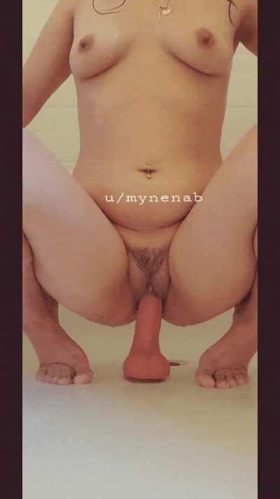 Sex o'clock, when it's wet it slides in deep 😏 [F]