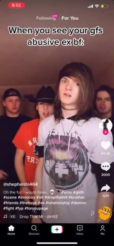 If his strength intimidates you, I hope you realize that’s a weakness of yours.