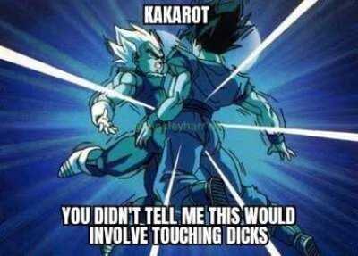 Vegeta wasn't expecting this