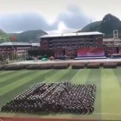 This choreographed countdown