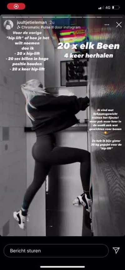 Weer een beetje kont